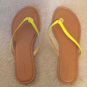Banana republic neon strapped sandals